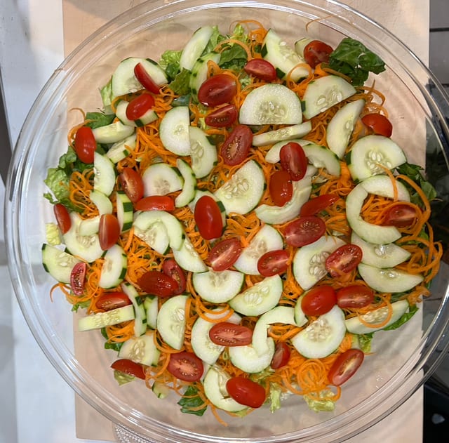 C-House Salad Tray.