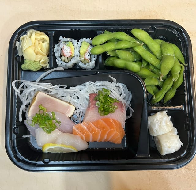 C- Sashimi Bento Box.