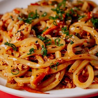 Yaki Udon Noodles Shrimp
