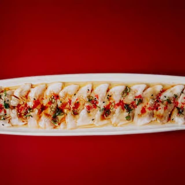 White Tuna Carpaccio.