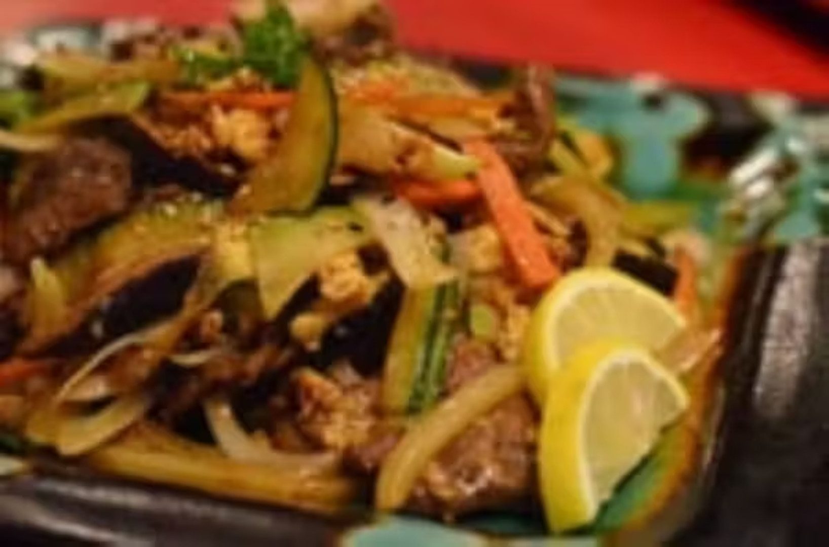 Yaki Udon Noodles Beef.