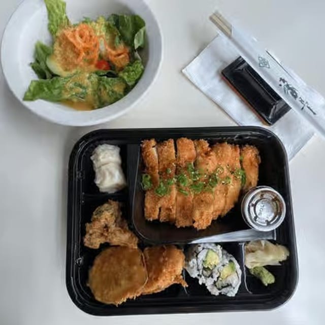 L- Chicken Katsu Bento Box.
