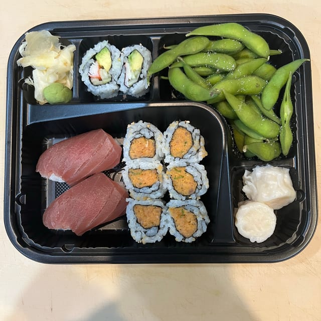 C- Spicy Tuna Bento Box.