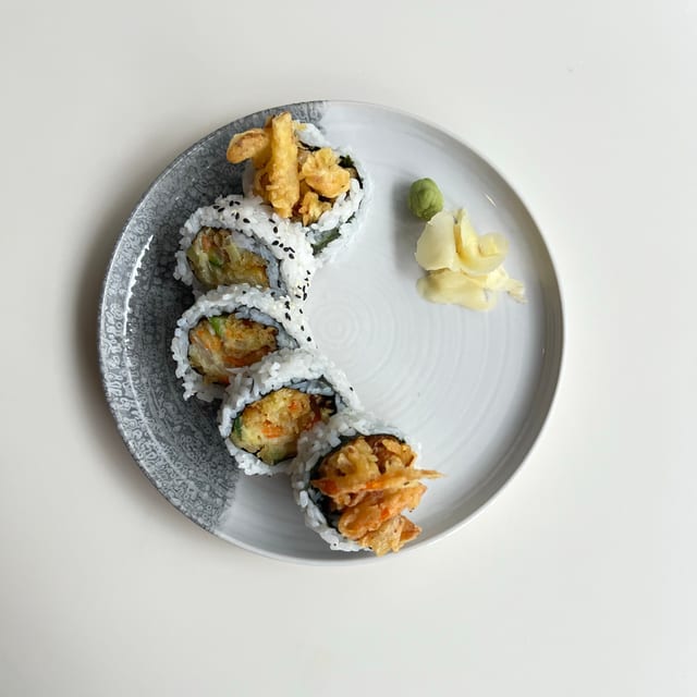 Veggie Tempura Maki.